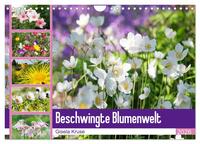 Beschwingte Blumenwelt (Wandkalender 2026 DIN A4 quer), CALVENDO Monatskalender