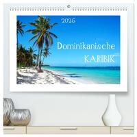Dominikanische Karibik (hochwertiger Premium Wandkalender 2025 DIN A2 quer), Kunstdruck in Hochglanz