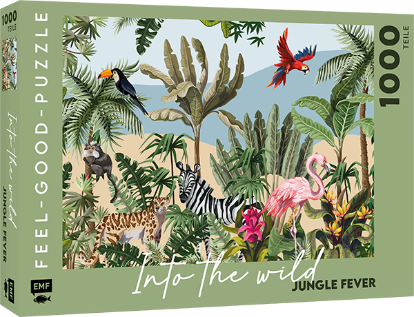 Feel-good-Puzzle 1000 Teile – INTO THE WILD: Jungle fever