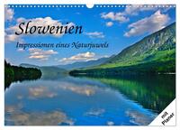 Slowenien - Impressionen eines Naturjuwels (Wandkalender 2026 DIN A3 quer), CALVENDO Monatskalender