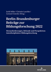 Vorderes Coverbild Berlin-Brandenburger Beiträge zur Bildungsforschung 2022