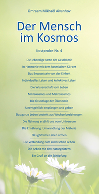 Der Mensch im Kosmos
