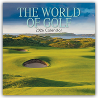 The World of Golf – Die Welt des Golfsports 2026 – 16-Monatskalender