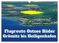 Flugroute Ostsee Bäder (Wandkalender 2026 DIN A3 quer), CALVENDO Monatskalender
