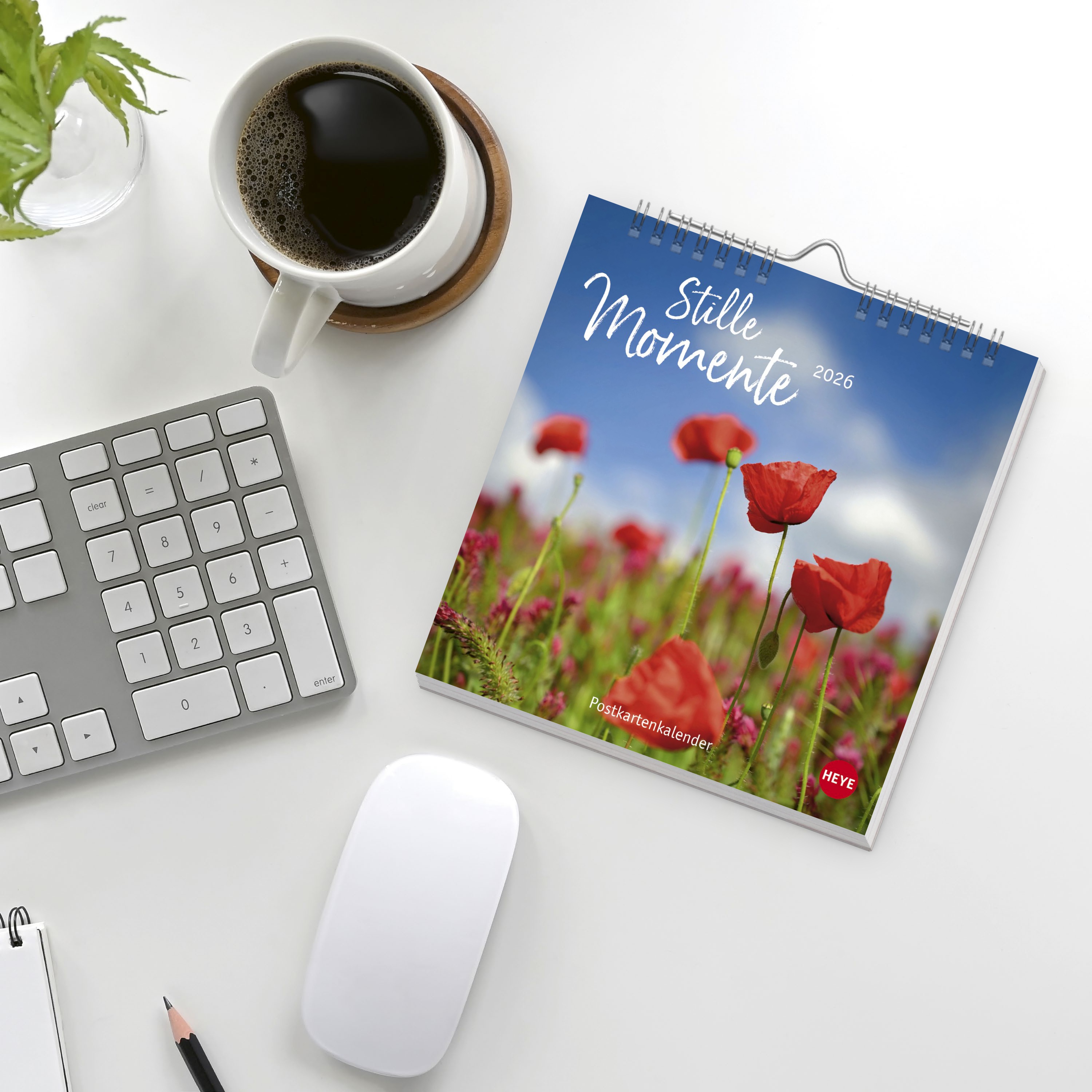 Stille Momente Postkartenkalender 2026