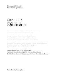 Vorderes Coverbild Spur 4 Dichten
