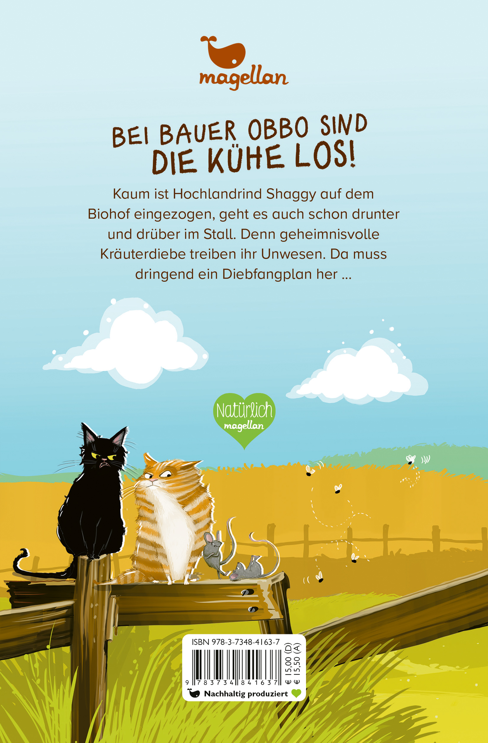 Rückseitencover Helden der Weide - Möge das Horn mit dir sein
