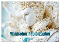 Magischer Papierzauber (Tischkalender 2025 DIN A5 quer), CALVENDO Monatskalender