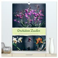 Orchideen Zauber (hochwertiger Premium Wandkalender 2025 DIN A2 hoch), Kunstdruck in Hochglanz