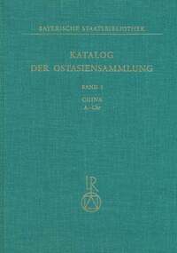 Katalog der Ostasiensammlung