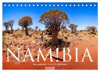 Namibia - Die Landschaft (Tischkalender 2025 DIN A5 quer), CALVENDO Monatskalender