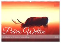 Prärie Welten - Ein Kalender, der die Seele der Prärie einfängt. (Wandkalender 2026 DIN A2 quer), CALVENDO Monatskalender