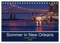 Sommer in New Orleans (Tischkalender 2026 DIN A5 quer), CALVENDO Monatskalender
