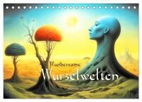 Wundersame Wurzelwelten (Tischkalender 2025 DIN A5 quer), CALVENDO Monatskalender