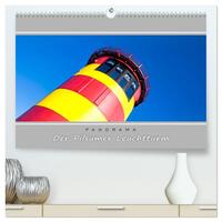 Der Pilsumer Leuchtturm (hochwertiger Premium Wandkalender 2026 DIN A2 quer), Kunstdruck in Hochglanz