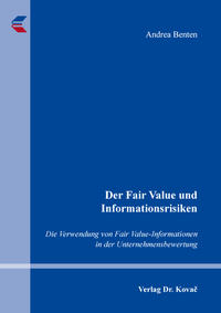 Vorderes Coverbild Der Fair Value und Informationsrisiken