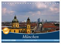 München - Facetten einer Stadt (Tischkalender 2026 DIN A5 quer), CALVENDO Monatskalender