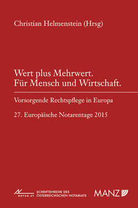 Wert plus Mehrwert. Für Mensch und Wirtschaft.