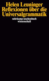 Vorderes Coverbild Reflexionen über die Universalgrammatik