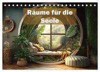 Räume für die Seele (Tischkalender 2025 DIN A5 quer), CALVENDO Monatskalender