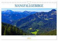 Mangfallgebirge (Wandkalender 2025 DIN A4 quer), CALVENDO Monatskalender