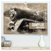 Dampflok Impressionen (hochwertiger Premium Wandkalender 2026 DIN A2 quer), Kunstdruck in Hochglanz