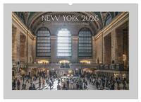 Vorderes Coverbild New York – Von Brooklyn zur Grand Central Station (Wandkalender 2025 DIN A2 quer), CALVENDO Monatskalender