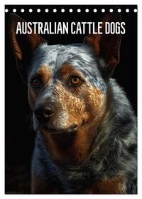 Australian Cattle Dogs (Tischkalender 2025 DIN A5 hoch), CALVENDO Monatskalender