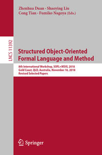 Vorderes Coverbild Structured Object-Oriented Formal Language and Method