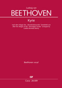 Kyrie nach dem Adagio der "Mondscheinsonate" (Partitur)
