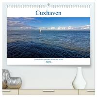 Cuxhaven, Landschaften zwischen Küste und Heide (hochwertiger Premium Wandkalender 2026 DIN A2 quer), Kunstdruck in Hochglanz