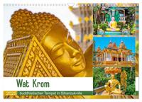 Wat Krom - buddhistischer Tempel in Sihanoukville (Wandkalender 2025 DIN A3 quer), CALVENDO Monatskalender
