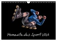 Momente des Sport (Wandkalender 2026 DIN A4 quer), CALVENDO Monatskalender