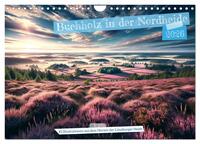 Buchholz i. d. N. - KI Illustrationen aus dem Herzen der Lüneburger Heide (Wandkalender 2026 DIN A4 quer), CALVENDO Monatskalender