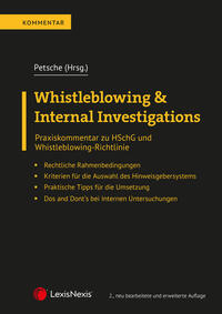 Vorderes Coverbild Whistleblowing & Internal Investigations