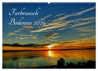 Farbrausch Bodensee (Wandkalender 2025 DIN A2 quer), CALVENDO Monatskalender