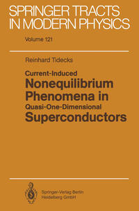 Vorderes Coverbild Current-Induced Nonequilibrium Phenomena in Quasi-One-Dimensional Superconductors