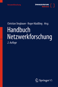Vorderes Coverbild Handbuch Netzwerkforschung