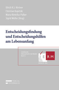 Vorderes Coverbild Entscheidungsfindung und Entscheidungshilfen am Lebensanfang