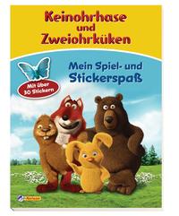 Keinohrhase und Zweiohrküken: Mein Spiel- und Stickerspaß