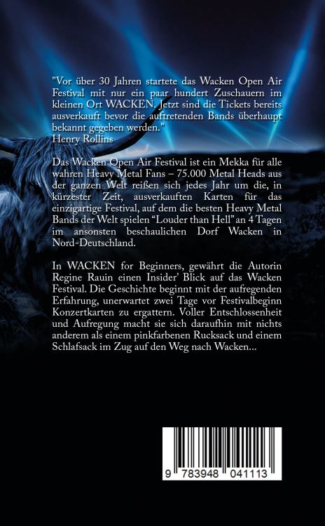 Rückseitencover WACKEN 2023 for Beginners
