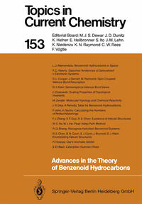 Vorderes Coverbild Advances in the Theory of Benzenoid Hydrocarbons