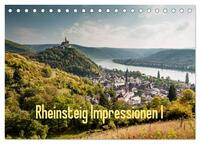 Rheinsteig Impressionen I (Tischkalender 2025 DIN A5 quer), CALVENDO Monatskalender