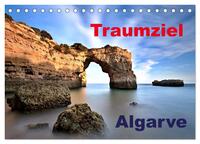 Traumziel Algarve (Tischkalender 2025 DIN A5 quer), CALVENDO Monatskalender