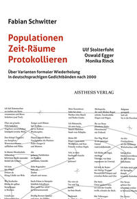 Populationen – Zeit-Räume – Protokollieren