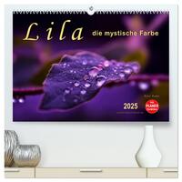 Vorderes Coverbild Lila - die mystische Farbe (hochwertiger Premium Wandkalender 2025 DIN A2 quer), Kunstdruck in Hochglanz