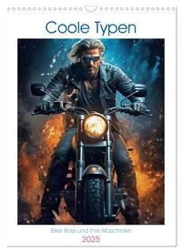 Coole Typen (Wandkalender 2025 DIN A3 hoch), CALVENDO Monatskalender
