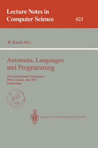 Automata, Languages and Programming