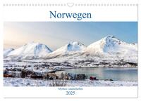 Norwegen - Mythos Landschaften (Wandkalender 2025 DIN A3 quer), CALVENDO Monatskalender