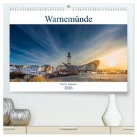 Warnemünde by Olaf Rehmert (hochwertiger Premium Wandkalender 2026 DIN A2 quer), Kunstdruck in Hochglanz